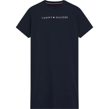Image of Tommy Bodywear Original Pyjama Dress - Navy Blazer