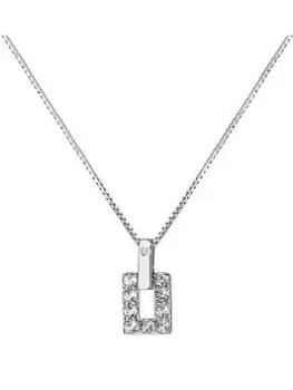 Image of Hot Diamonds Echo Pendant, Silver, Women