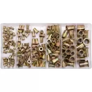 Image of Yato - 150 Piece Rivet Nuts Carbon Steel M3-M10