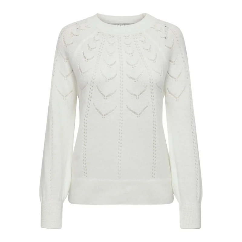 Image of Only Womens o-neck sweater Only Onlmikany Beige Female L