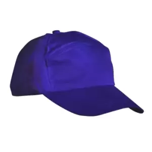 Image of Result Unisex Plain Baseball Cap (Pack of 2) (One Size) (Navy Blue)