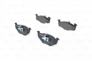 Image of Bosch 0986424449 BP218 Brake Pad Set Disc Brake Front Axle