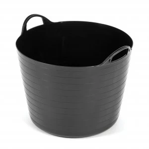 Image of Wickes Soft Black Bucket - 40L