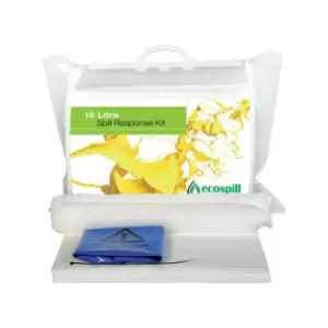 Image of Ecospill - Oil Only Clip Top Spill Kit - 15 Litre - OILSK15