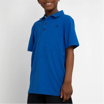 Image of Calvin Klein Golf Polo Shirt - Blue