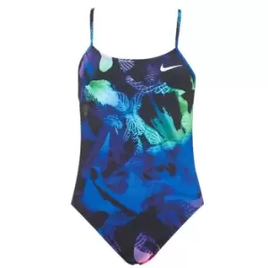 Image of Nike Cutout 1 Piece Womens - Black