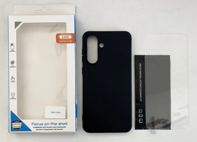 Image of Accuratus Accuratus MOB-SA56-SCAS+SP-B mobile phone case Shell case Black MOB-SA56-SCAS+SP-B