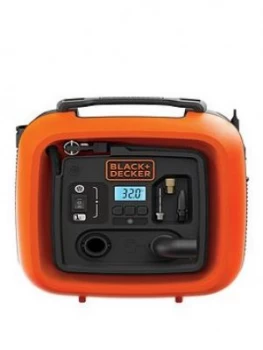 Image of Black & Decker 12-Volt Multi Purpose Inflator With Digital Gauge