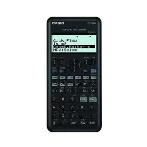 Image of Casio FC-100V-2 Financial Calculator Black FC-100V-2-W-ET CS61355