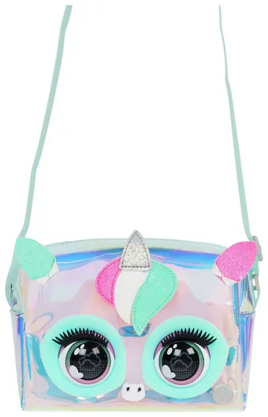 Image of Purse Pets Interactive Unicorn Pet Toy Crossbody Bag