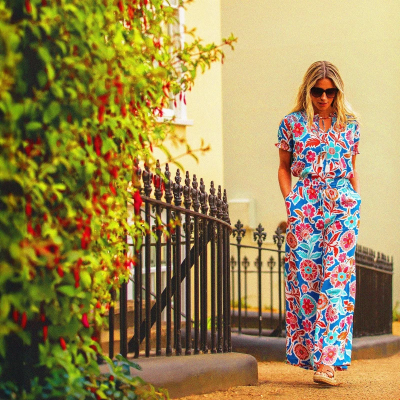 Image of Brakeburn Full Bloom Trouser Multi female 10