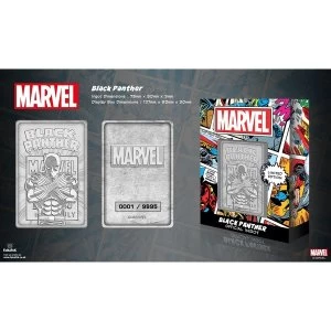 Image of Black Panther (Marvel) Silver Limited Edition Collectable Ingot