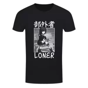 Image of Tokyo Spirit Mens Loner T-Shirt (XL) (Black/White/Grey)