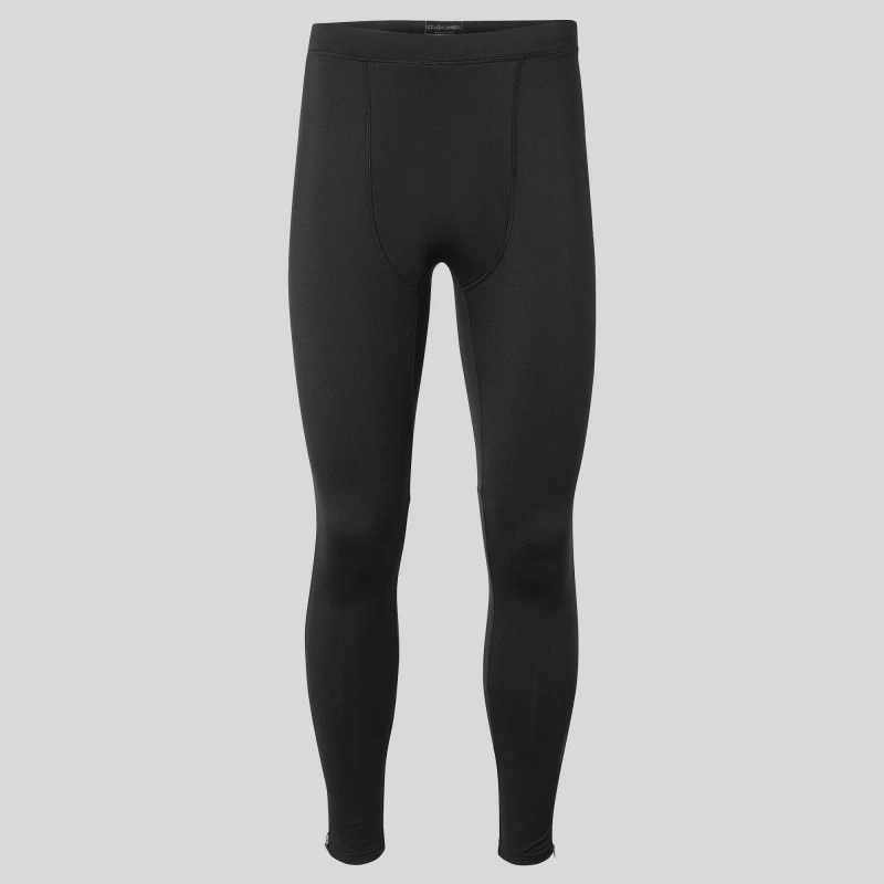 Image of Craghoppers 'Thermo' Regular Fit Tights Black male