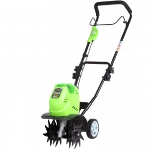 Image of Greenworks G40TL 40v Cordless Cultivator 250mm No Batteries No Charger