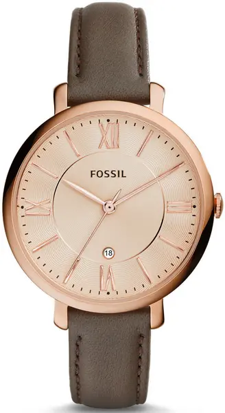 Image of Fossil Watch Jacqueline Ladies - Gold FS-121
