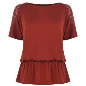 Image of Biba Decoseal Top - Rust