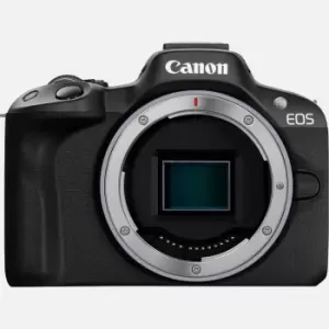 Image of Canon EOS R50 Mirrorless Camera Body, Black