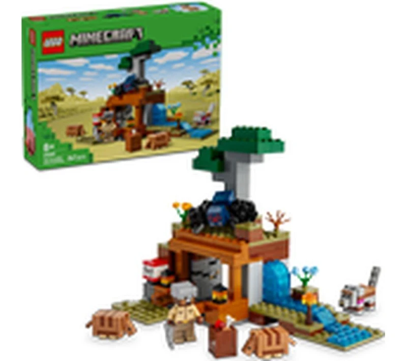 Image of LEGO LEGO Minecraft The Armadillo Mine Expedition Toy Set 21269