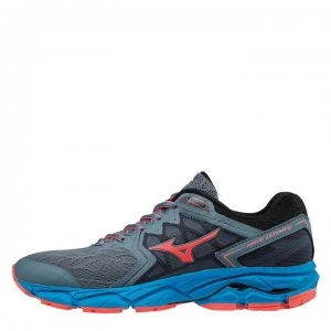Image of Mizuno Wave Ultima10 Ladies Running Shoes - Blue/Coral