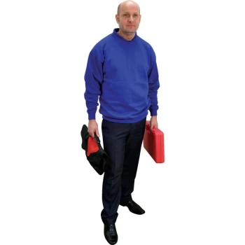 Image of Tuffsafe - S350R Medium Royal Blue Sweatshirt