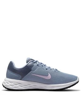 Image of Nike Revolution 6 - Blue/White, Size 4, Women