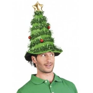 Image of Christmas Tree Hat Fancy Dress