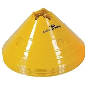 Image of Precision Giant Saucer Cone (Set of 20) - Yellow