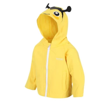 Image of Regatta Kid's Animal Waterproof Shell Character Jacket - MaizeYlwBee
