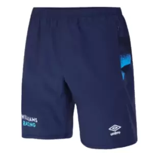 Image of 2023 Williams Racing Woven Shorts (Peacoat)