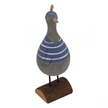 Image of Standing Cement Duck Ornament By Heaven Sends