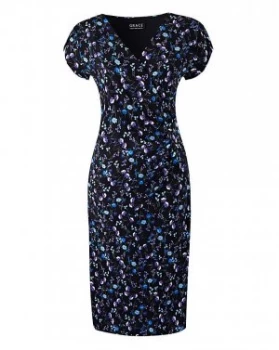 Image of Grace Floral Printed Midi Dress