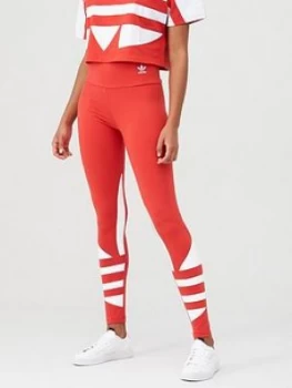 Image of Adidas Originals Lrg Logo Tight - Red