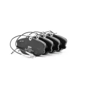Image of VALEO Brake pad set FIAT,PEUGEOT,CITROEN 301064 425110,425453,71752992 9946016,71752992,9946016,425109,425453