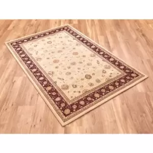 Image of Mastercraft - Noble Art 6529-191 240cm x 330cm Rectangle - Beige and Ivory and Red