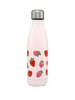Image of Cath Kidston Stainless Steel Water Bottle Sweet Strawberry