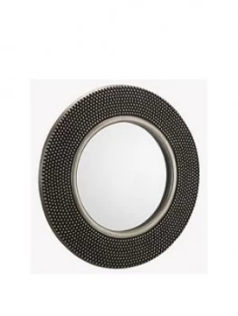 Image of Julian Bowen Adagio Round Studded Wall Mirror