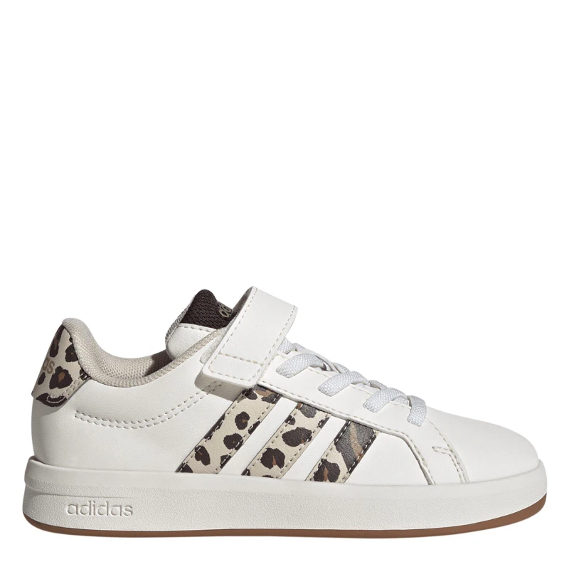 Image of adidas Grand Court Trainers Child Girls Low Trainers C10 (28) White 02349933100