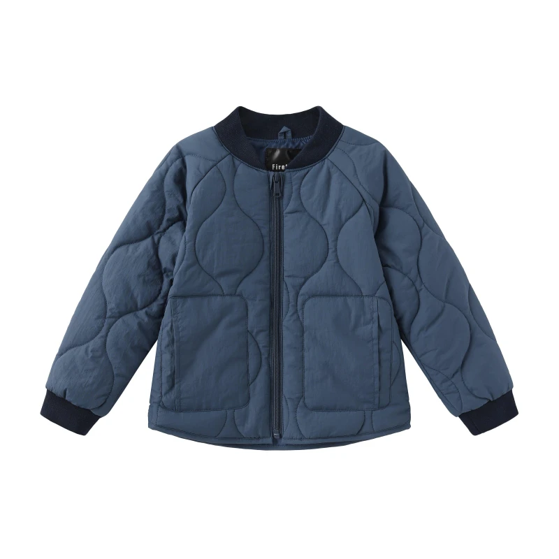 Image of Firetrap Kids Quilted Jacket Blue male 2-3 Yrs