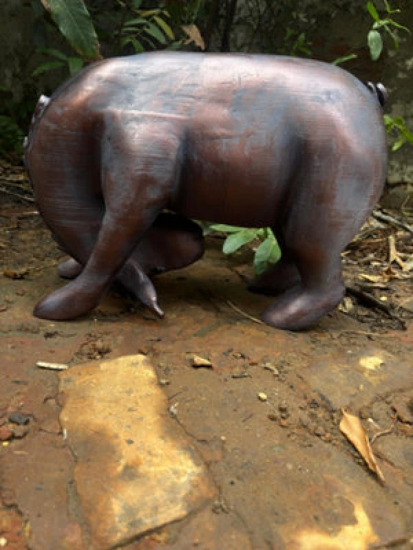 Image of Inspirational Gifting Miniature Eeyore Garden & Home Sculpture Ornament