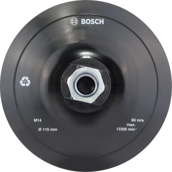 Image of Bosch Hook & Loop Angle Grinder Backing Pad 115mm