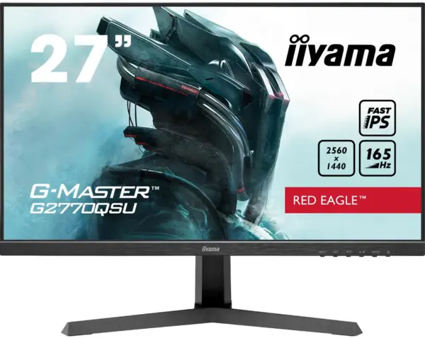 Image of iiyama G-Master 27" G2770QSU-B1 Quad HD IPS Gaming LCD Monitor