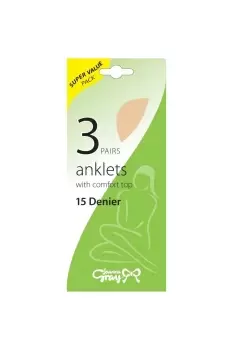 Image of Anklets (3 Pairs)