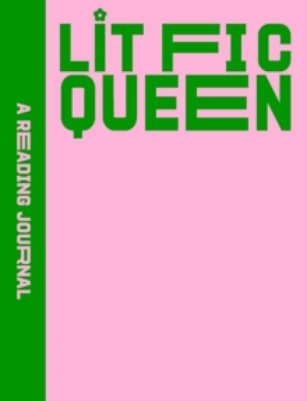 Image of A Reading Journal: Lit Fic Queen : Classics reading journal, Book review log, Track your reading progress, A5 Reading Log Notebook Paperback / softbac