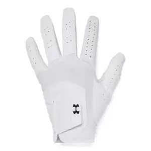 Image of Under Armour Mens Iso-Chill Golf Glove White Golf Glove RML