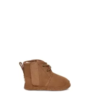 Image of Ugg Baby Neumel Booties In Chestnut - Size S