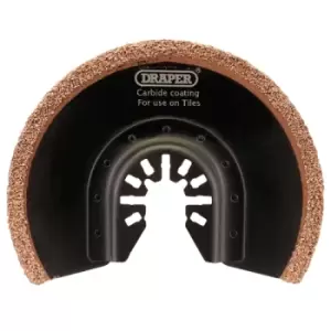 Image of Draper Oscillating Multi-Tools Carbide Coated Cutting Blade, 88mm