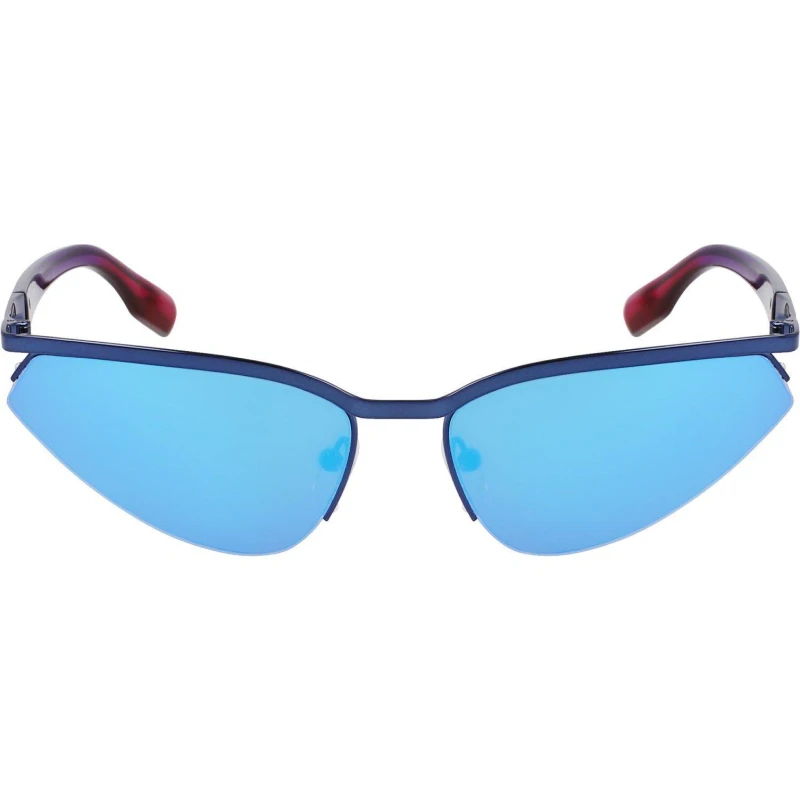 Image of Karl Lagerfeld Karl Lagerfeld KL352S-6117404 Shield Sunglasses in Blue Blue One Size Unisex 883900109178