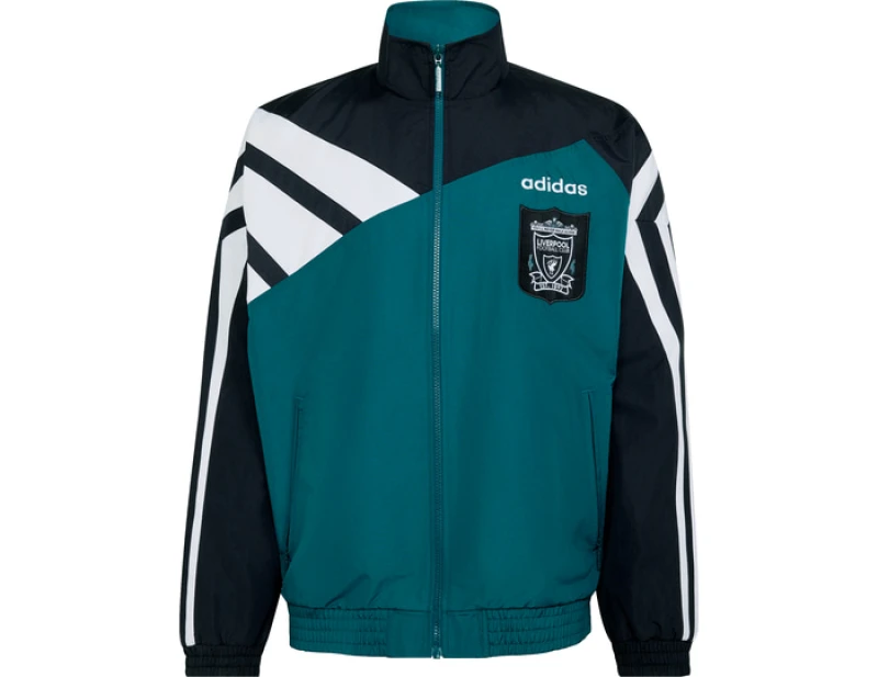 Image of Adidas Fc Liverpool Track Jacket 95 Green S