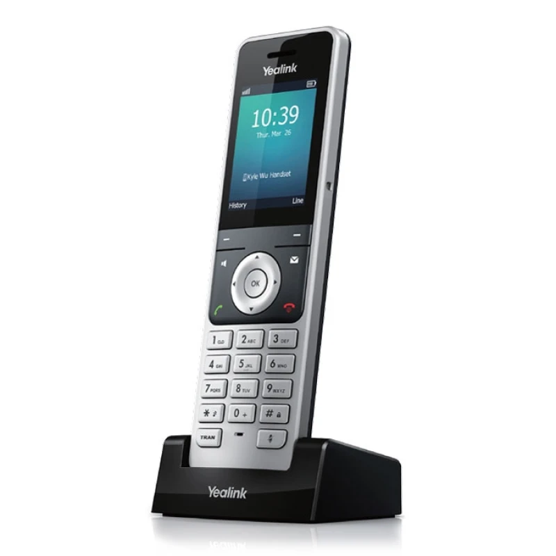 Image of Yealink W56H DECT telephone handset Caller ID Black